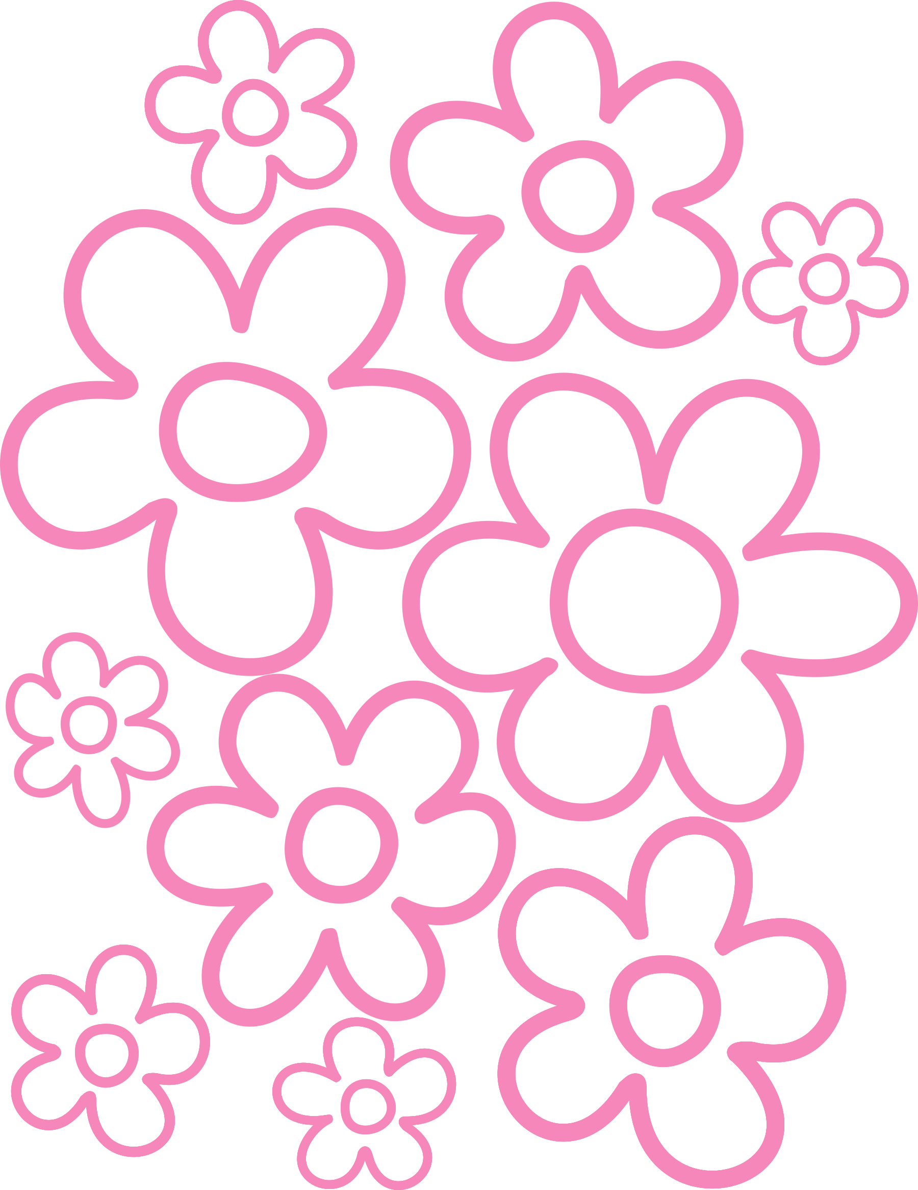 Dibujos de florecitas Imagui