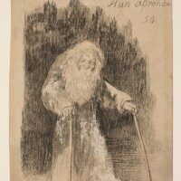 aun-aprendo-1824-1828-lapiz-sobre-papel-verjurado-grisaceo-madrid-museo-nacional-del-prado